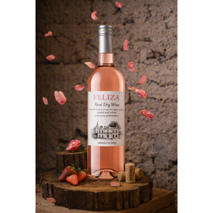 Feliza - Vino Rosado Seco Garnacha Tempranillo 11% ABV Vino Rosado Español 750ml - Product Image 2