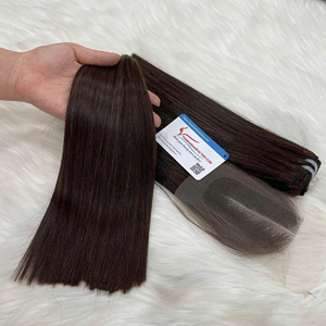 ผมมนุษย์สำหรับต่อผมมนุษย์แท้จากเวียดนามผมตรงมีที่ปิด - Product Image 4