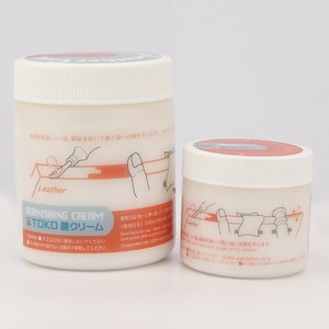 Crema pulidora TOKO de fabricación japonesa 100ml para artesanía en cuero para bordes laterales de carne de grano de cuero Oka Tokotuya - Product Image 6