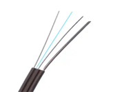Cavo in Fibra Ottica FTTH Monomodale OS2 a 1 Conduttore con Filo d'Acciaio e Guaina LSZH per Comunicazioni, Marca ZAWEDA - Product Image 3