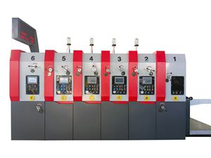 <span class=keywords><strong>Máquina</strong></span> Flexográfica de Alta Velocidad Serie Gykm <span class=keywords><strong>para</strong></span> Impresión, Ranurado y Troquelado de <span class=keywords><strong>Cartón</strong></span> Corrugado <span class=keywords><strong>para</strong></span> la Fabricación de Cajas de Pizza - Product Image 2
