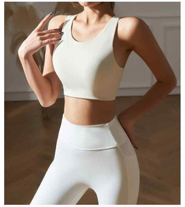 สปอร์ตบราโชว์หลังสุดเซ็กซี่สำหรับผู้หญิงบราออกกำลังกายยืดได้สี่ทางสำหรับเล่นโยคะและวิ่ง - Product Image 5