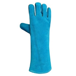 Gants de soudage Fournisseur pakistanais Bon prix Gants de soudage en cuir de sécurité pour les mains pour hommes Fabriqué au Pakistan - Product Image 1