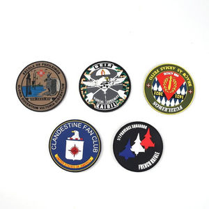 แผ่นปะผ้า PVC แบบรีดติด ป้ายยางนูน 3 มิติ พร้อมกาว สำหรับกระเป๋าเป้สะพายหลังแบบยุทธวิธี พร้อมโลโก้สั่งทำ สำหรับใช้งานกลางแจ้ง - Product Image 6