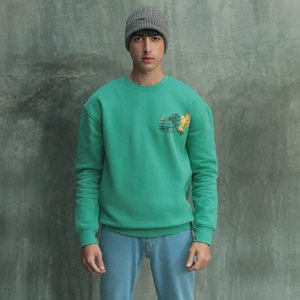 Sweat-shirt d'hiver pour homme de qualité supérieure, poids lourd 300 g/m², doublure polaire, épaules tombantes, pull en polyester/coton, personnalisable - Product Image 2