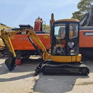Mini-excavatrices d'occasion CAT303E CAT305.5E2, faible nombre d'heures de travail, bon marché, excellentes, 3,5t, machine d'origine EPA, construction d'occasion - Product Image 5