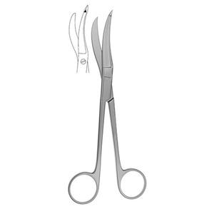 Tijeras de episiotomía de acero inoxidable estándar alemán LAWSON TAIT, grapadora de piel con Clip Manual, herramienta quirúrgica, seguridad MOL de plástico metálico - Product Image 1