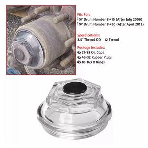 3,5 "Dexter Oil Bath Cap 21-88 Eje de remolque para 9K 10K 8-415 430 Afr (2009) - Product Image 3