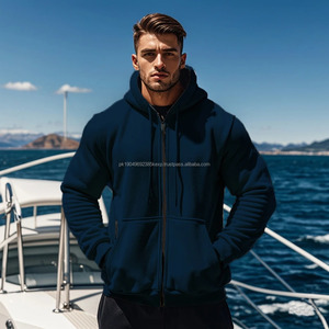 <b>Men's</b> Hoodies Sweatshirts New <b>Slim</b> Pullover <b>Men's</b> Hoody Sweatshirt for Male Diagonal Zipper <b>Man</b> Hood Sweatshirt - Product Image 2