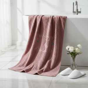 Serviette de bain en coton écologique 50x70cm, antidérapante, pour hôtel, douce, absorbante, linge de bain de luxe - Product Image 6