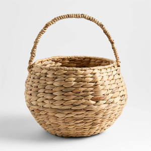 Panier en jacinthe d'eau pour Halloween fabriqué au Vietnam avec un prix de gros d'article le plus vendu OEM ODM couleur - Product Image 2