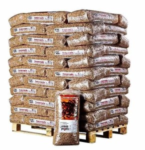 Granulés de bois de pin de 6 mm, 15 kg, granulés de biomasse pour systèmes de chauffage, faible humidité 6,00% - Product Image 4