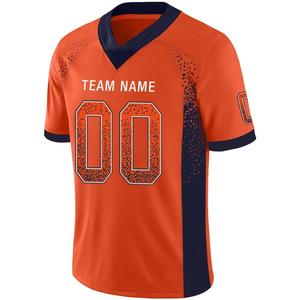 Camiseta de Fútbol Americano Personalizada para Adultos, Alta Calidad, 100% Poliéster, Transpirable, Secado Rápido, Impresión por Sublimación, Costuras - Product Image 4