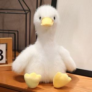 HECION 2025 lindo pato esponjoso juguete de peluche muñeco de <span class=keywords><strong>ganso</strong></span> suave peluche compañero de dormir regalo para niños niñas - Product Image 3