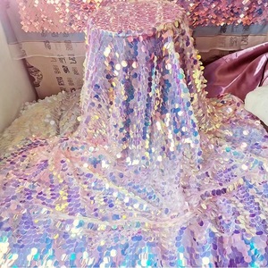 2024 africain <span class=keywords><strong>français</strong></span> Sequin broderie 18mm Sequin Tecido <span class=keywords><strong>De</strong></span> Lantejoulas Tamanho Grande nigérian maille tissu pour la décoration <span class=keywords><strong>de</strong></span> mariage - Product Image 5