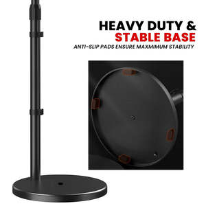 5Core <b>Projector</b> Stand Height Adjustable <b>Mount</b> Floor w 360° Swivel 3 Mounting Options - Product Image 2