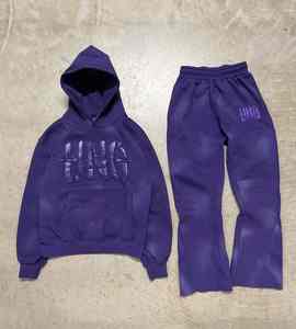 Trajes Deportivos Casuales de Invierno para Hombre, de Primera Calidad, Más Vendidos, Ecológicos, 100% Algodón, Color Sólido, Transpirables, Cómodos y de Secado Rápido - Product Image 4