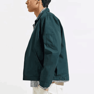 Chaqueta de trabajo de seguridad de alta visibilidad para hombres de alta calidad 2025 chaqueta de trabajo de mecánica chaqueta de trabajo de lona resistente a la venta - Product Image 5