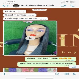 วิกผมต่อสีธรรมชาติ2ชั้นสำหรับผู้หญิงผิวดำ5ปี12A ที่แล้ว - Product Image 4