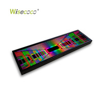 Écran LCD IPS long de 8,8 pouces, résolution 1920*480, écran tactile multipoint, boîtier d'ordinateur, moniteur secondaire portable