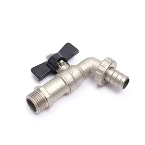 Factory Supply High Quality Household Wall Mounted Brass Hose Tap Bibcock