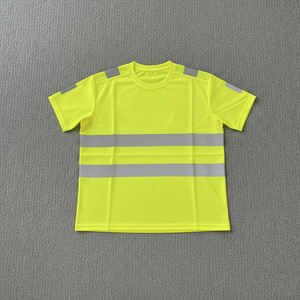 เสื้อกั๊กนิรภัย แถบสะท้อนแสงสูง 100% โพลีเอสเตอร์ ไฟ LED กันน้ำ รับสกรีนโลโก้ เสื้อทำงานกลางแจ้งสำหรับผู้ชาย - Product Image 1