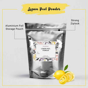 Lemon Peel <b>Powder</b> for Multi-Purpose Hair Care & <b>Styling</b> - Product Image 4