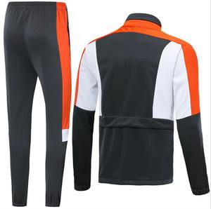 Survêtement unisexe de haute qualité à fermeture éclair pantalon à capuche avec logo personnalisé décontracté gris Fitness grande taille vêtements de sport les plus vendus - Product Image 3