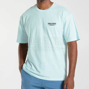 Vêtements décontractés T-shirt pour hommes Fabriqué au Pakistan Streetwear T-shirt pour hommes T-shirt surdimensionné confortable - Product Image 1