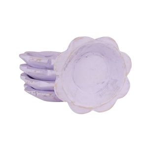 Cuenco de vela de masa de madera Natural de estilo Vintage, farol colorido hecho a mano de Vietnam para decoración del hogar de lujo o regalo de vacaciones - Product Image 4