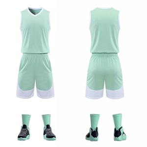 Uniforme de basket-ball en maille sublimé le plus récent Maillots évacuant l'humidité Vêtements de basket-ball personnalisables - Product Image 1