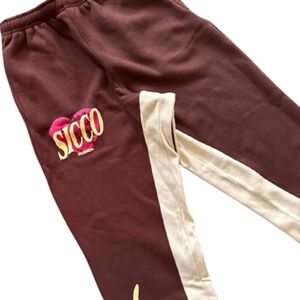 Pantalon de survêtement unisexe en molleton de coton de haute qualité personnalisé grande taille respirant avant plat style léger décontracté vêtements d'hiver mi - Product Image 3