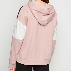 Nuevas sudaderas con capucha extragrandes personalizadas para mujer, tallas grandes, con rayas, hombros caídos, efecto lavado y bordado. - Product Image 2