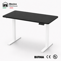 Table de bureau moderne pour entrepôt au Mexique, bureau exécutif réglable en hauteur, table d'ordinateur, mobilier de bureau, table assis-debout pour ordinateur