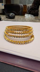 Conjunto de Brazaletes de Lujo con Pedrería para Bodas y Celebraciones, Conjunto de Brazaletes Clásicos de Moda con Revestimiento Duradero para una Larga Duración - Product Image 6