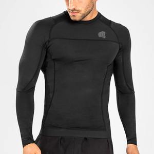Nouvel ensemble de rashguard MMA unisexe 2025 de qualité supérieure avec logo personnalisé, protection UPF50+, respirant, séchage rapide, tissu écologique – Vente chaude - Product Image 3