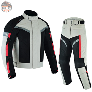 Cafe Racer Riding Wear Bike Touring Adventure Traje de moto Impermeable Motocicleta Street Bikers Ropa DE SEGURIDAD Chaqueta y pantalón - Product Image 3