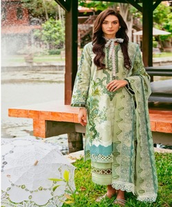 Classicjibab femmes musulmanes élégant lin hiver Abaya 3 pièces ensemble dubaï Abayasalwar costume Kameez turquie musulman - Product Image 6