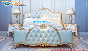 Ensemble de chambre à coucher moderne au design luxueux et élégant en bois de teck avec taille personnalisée et couleur personnalisée - Product Image 3