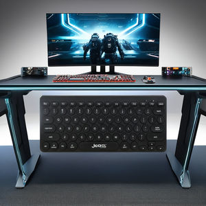 Venta caliente <span class=keywords><strong>K1000</strong></span> + Ultrafino 78-Key <span class=keywords><strong>Mini</strong></span> Teclado con cable Teclado de oficina negro de alta calidad a un precio USB para juegos - Product Image 2