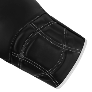 Gants de boxe en cuir véritable avec sangle de poignet réglable et crochet, personnalisés OEM, unisexe, pour entraînement de boxe et de kick-boxing, les plus vendus - Product Image 4