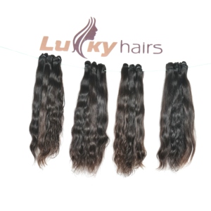 Cheveux humains vierges naturels alignés sur les cuticules de haute qualité 100% en gros indiens Styles de vague profonde ondulés de couleur noire non traités - Product Image 4
