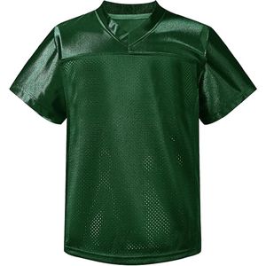 Nouveaux vêtements de sport professionnels Logo personnalisé Maillot de football américain en polyester à mailles surdimensionnées - Product Image 4