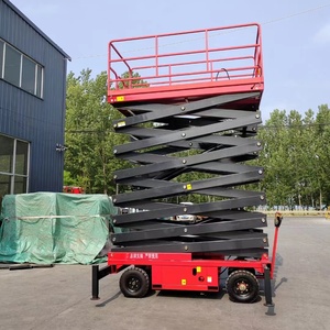 6-18 מ '500 ק "ג קיבולת חשמל נייד מספריים מעלית המתיחה חיצונית מעלית המתיחה חשמלי פלטפורמה ניידת - Product Image 5