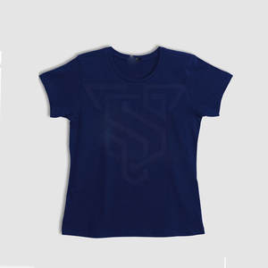 เสื้อยืดแขนสั้นผู้หญิงคุณภาพสูง ผ้าฝ้ายนุ่ม สไตล์ลำลอง สำหรับฤดูร้อน สีพื้น ใช้กลางแจ้ง - Product Image 2