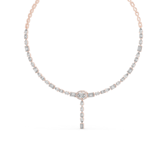 Collier en diamant CVD cultivé en laboratoire 14,27 CT VVS-VS EF, or 18 carats, 14 carats, or rose, or jaune, or blanc, bijoux fins de luxe - Product Image 5