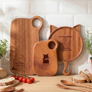 Planche à découper en bois avec poignée, lavable au lave-vaisselle, écologique, antibactérienne, en résine, planche à découper pour le fromage, de haute qualité - Product Image 6