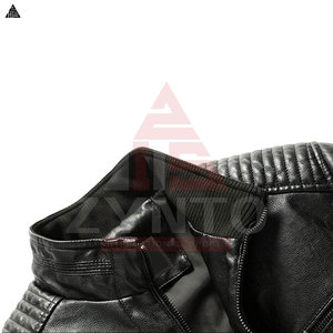 Most Popular Quality Custom <b>Man</b> Leather <b>Jacket</b> Pakistan Made Top Quality Motorbike Leather <b>Jackets</b> For <b>Man</b> - Product Image 2