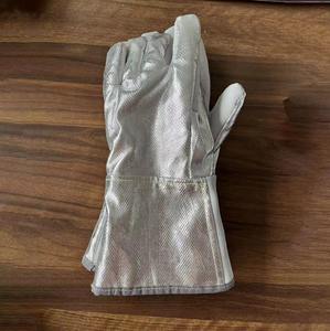 Gants de soudage en cuir anti-incendie directs d'usine pour le travail Gants de sécurité de protection pour l'industrie - Product Image 5