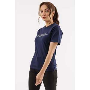 Camiseta azul gráfica para mujer con autocompasión gráfica Casual Comfort Fashion - Product Image 6